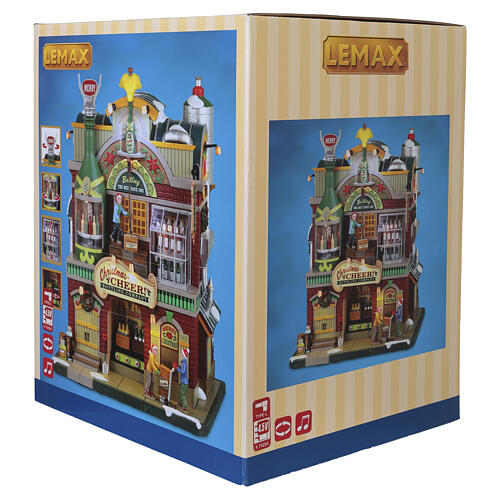Christmas Cheer Bottling Company animated scene Lemax Caddington Village 27x22x18 cm - 25858 9