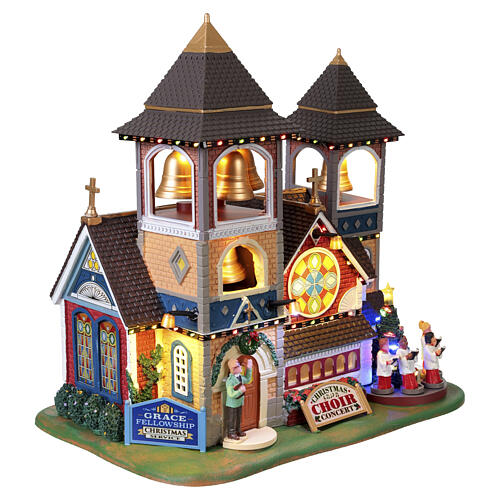 Christmas Chimes Lemax animated scene 24x24x15 cm - 25859 5