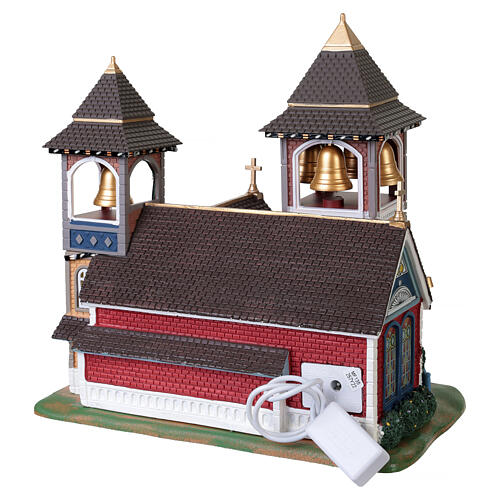 Christmas Chimes Lemax animated scene 24x24x15 cm - 25859 7