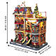 Santa's Rooftop Bash animierte Szene Lemax Santa's Wonderland 29x23x14 cm - 25861 s3
