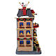 Santa's Rooftop Bash animierte Szene Lemax Santa's Wonderland 29x23x14 cm - 25861 s6