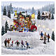 Birch Creek Ice Fishing Festival animierte Szene Lemax Vail Village 22x30x23 cm - 25862 s2