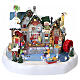 Birch Creek Ice Fishing Festival animated scene Lemax Vail Village 22x30x23 cm - 25862 s1