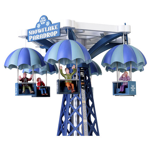 Snowflake Paradrop animierte Szene Lemax Carnival 38x26x25 cm - 34634 4