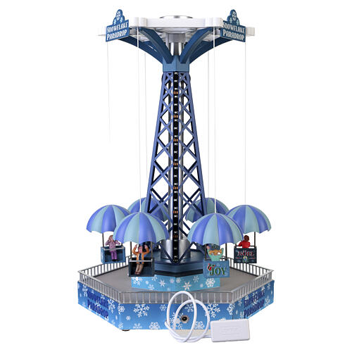 Snowflake Paradrop animierte Szene Lemax Carnival 38x26x25 cm - 34634 7