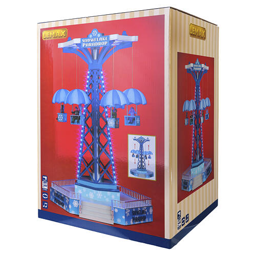 Snowflake Paradrop animated scene Lemax Carnival 38x26x25 cm - 34634 9