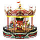 Santa Carousel animierte Szene Lemax Carnival 27x27x27 cm - 34682 s1