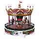 Santa Carousel animierte Szene Lemax Carnival 27x27x27 cm - 34682 s7