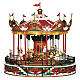 Santa Carousel scena animata Lemax Carnival 27x27x27 cm - 34682 s1