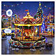 Santa Carousel animated scene Lemax Carnival 27x27x27 cm - 34682 s2