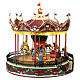 Santa Carousel animated scene Lemax Carnival 27x27x27 cm - 34682 s5