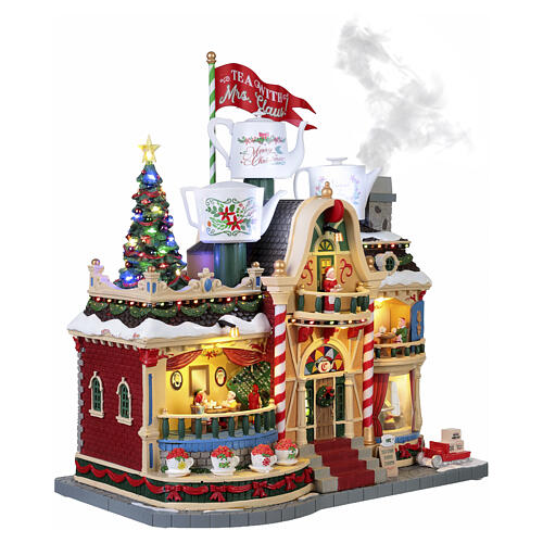 Tea With Mrs. Claus animierte Szene Lemax Santa's Wonderland 35x32x18 cm – 35018 7