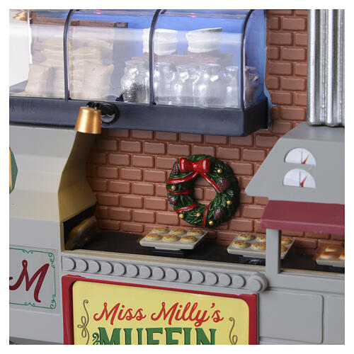 Miss Milly's Muffin Mill scena animata Lemax Caddington Village 28x25x19 cm - 35020 6