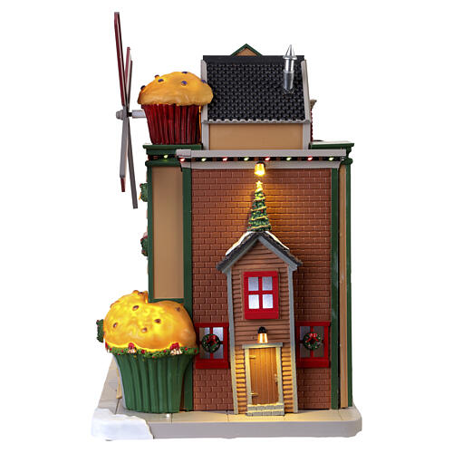 Miss Milly's Muffin Mill Lemax Caddington Village animated scene (28x25x19 cm) – 35020. 9