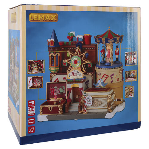 The Merry Music Box animated scene Lemax Caddington Village 26x26x18 cm - 35021 10