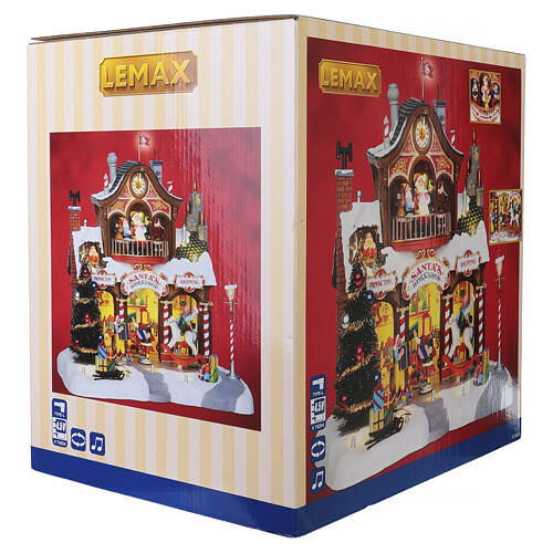 Santa's Workshop Animated Scene Lemax Santa's Wonderland 27x27x25 cm - 35558 9