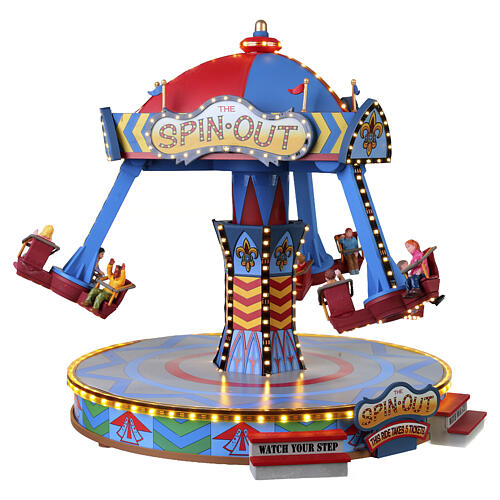 The Spin Out animierte Szene Lemax Carnival 26x29x30 cm – 44361 5