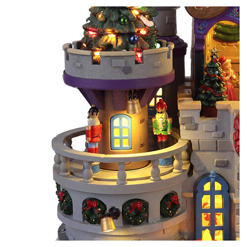 Santa's Castle Gala animierte Szene Lemax Santa's Wonderland 24x27x17 cm - 45270 7