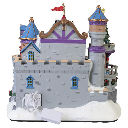 Santa's Castle Gala animierte Szene Lemax Santa's Wonderland 24x27x17 cm - 45270 8