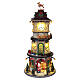 Christmas Clock Tower animierte Szene Lemax 33x16x16 cm - 45735 s1