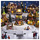 Christmas Clock Tower - Świąteczna wieża zegarowa, scenka animowana Lemax, 33x16x16 cm, 45735 s2