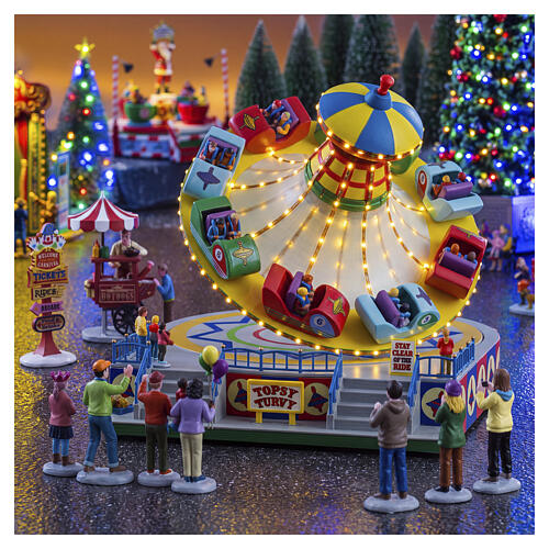 Topsy Turvy scena animata Lemax Carnival 20x25x31 cm - 54451 2