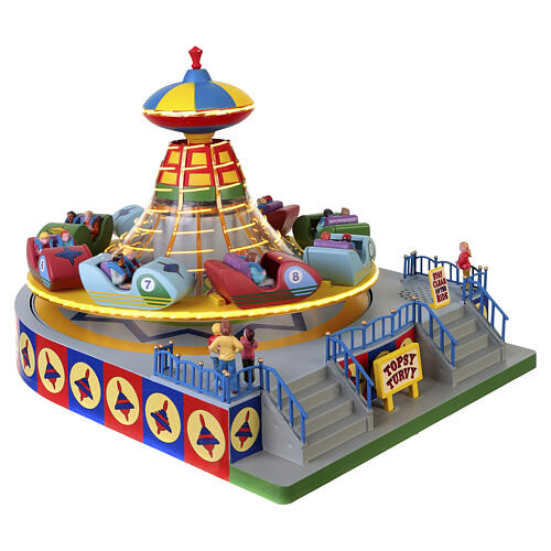 Topsy Turvy scena animata Lemax Carnival 20x25x31 cm - 54451 5
