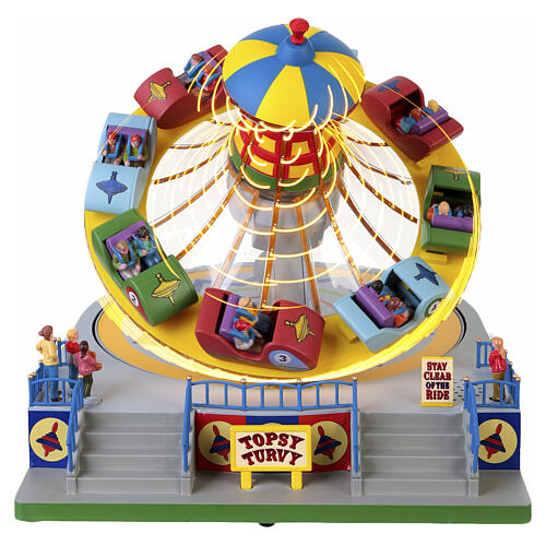 Topsy Turvy animated scene Lemax Carnival 20x25x31 cm - 54451 4