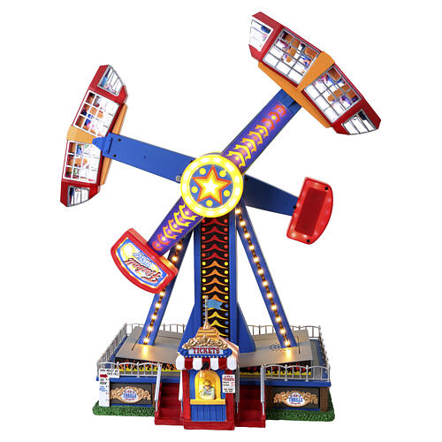Fireball Frenzy animierte Szene Lemax Carnival 40x27x20 cm – 54452 6