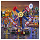 Fireball Frenzy animated scene Lemax Carnival 40x27x20 cm - 54452 s2