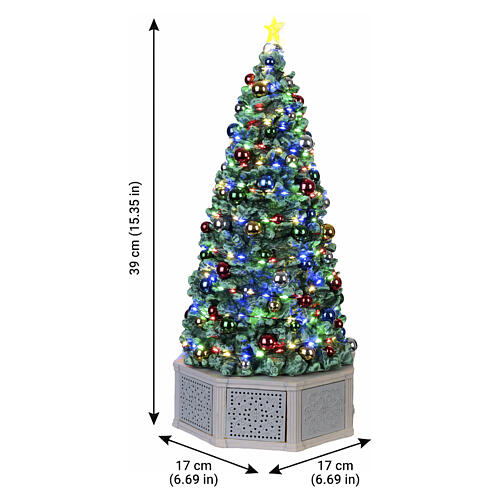 Musical Tree animated scene Lemax 39x17x17 cm - 54580 3