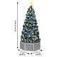 Musical Tree animated scene Lemax 39x17x17 cm - 54580 s3