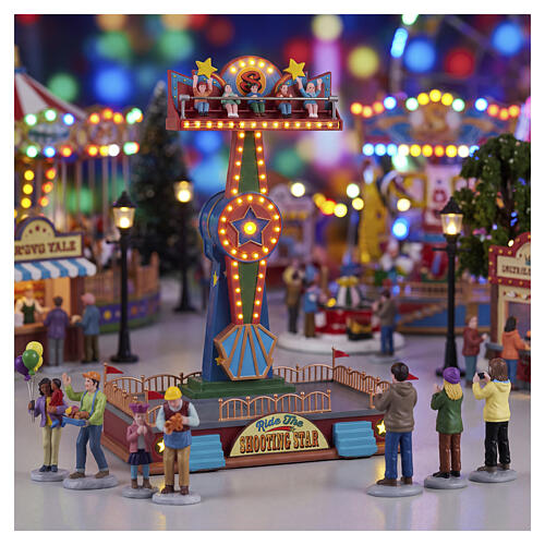 The Shooting Star animated scene Lemax Carnival 37x27x16 cm - 54918 2