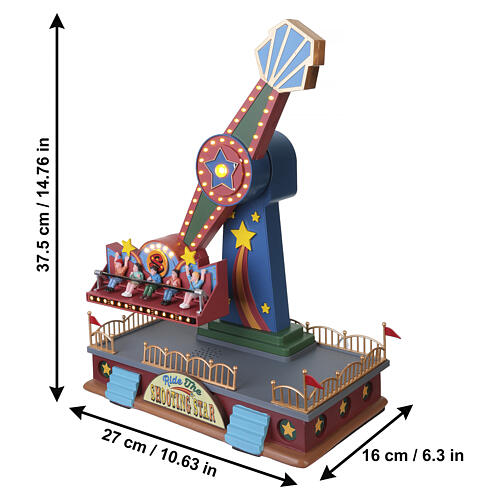 The Shooting Star animated scene Lemax Carnival 37x27x16 cm - 54918 3
