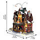 Holiday Hamlet Christmas Shoppe animated scene Lemax Caddington Village 32 x 29.5 x 18 cm - 55026 s3