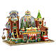 Everlasting Christmas Trees scena animata Lemax Caddington Village 23x34x19 cm - 55324 s1
