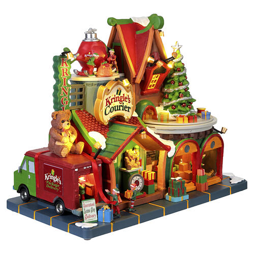 Kringle's Courier Lemax Santa'S Wonderland 22x28x15 cm - 55325 6