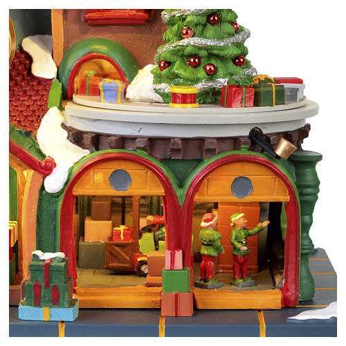 Kringle's Courier Lemax Santa'S Wonderland 22x28x15 cm - 55325 7