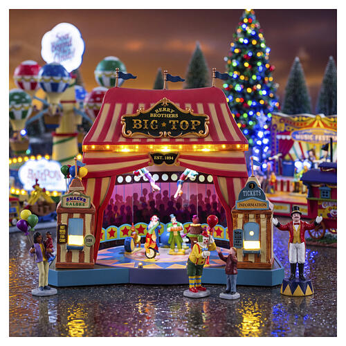 Berry Brothers Big Top animierte Szene Lemax Carnival 26x28x22 cm - 55918 2