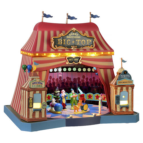 Berry Brothers Big Top animierte Szene Lemax Carnival 26x28x22 cm - 55918 5