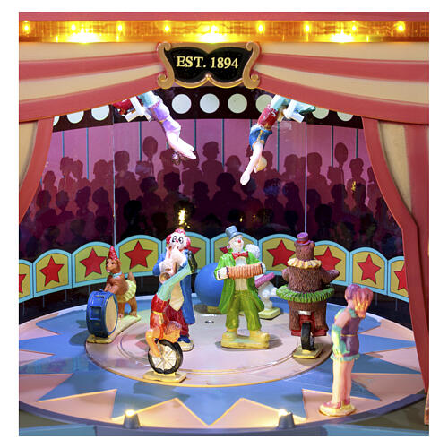 Berry Brothers Big Top animated scene Lemax Carnival 26x28x22 cm - 55918 4