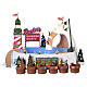 Dasher's Bumper Boats animierte Szene Lemax Santa's Wonderland 23x36x28 cm - 64638 s7