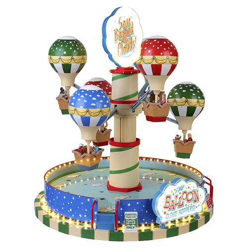 The Balloon Cloud Hoppers animierte Szene Lemax Carnival 36x32x30 cm – 64648 5