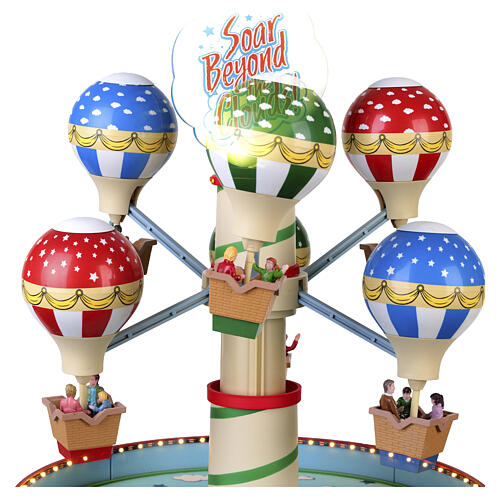 The Balloon Cloud Hoppers animated scene Lemax Carnival 36x32x30 cm - 64648 4