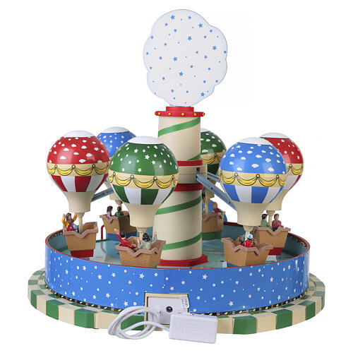 The Balloon Cloud Hoppers animated scene Lemax Carnival 36x32x30 cm - 64648 7
