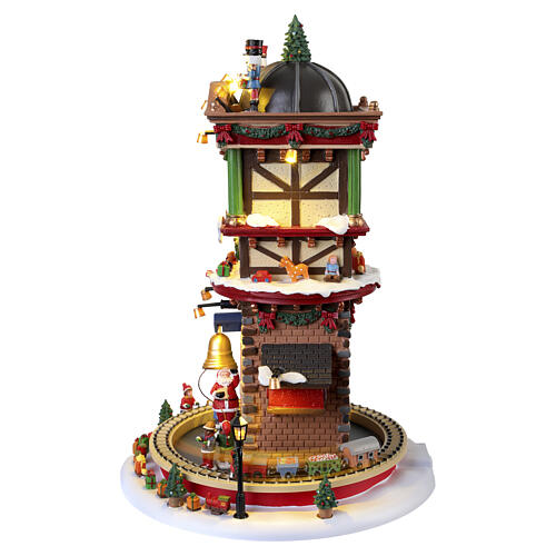 Christmas Time Countdown animierte Szene Lemax Caddington Village 34x23x23 cm - 65518 5