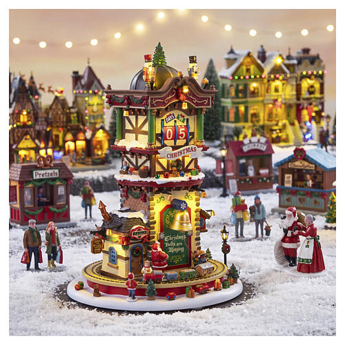 Christmas Time Countdown animated scene Lemax Caddington Village 34x23x23 cm - 65518 2