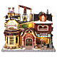 The Holly Jolly Chocolatier & Mrs. Claus Coffee Shop animierte Szene Lemax Santa's Wonderland 28x32x19 cm – 65521 s1