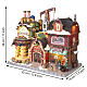 The Holly Jolly Chocolatier & Mrs. Claus Coffee Shop animierte Szene Lemax Santa's Wonderland 28x32x19 cm – 65521 s3