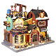 The Holly Jolly Chocolatier & Mrs. Claus Coffee Shop animierte Szene Lemax Santa's Wonderland 28x32x19 cm – 65521 s7